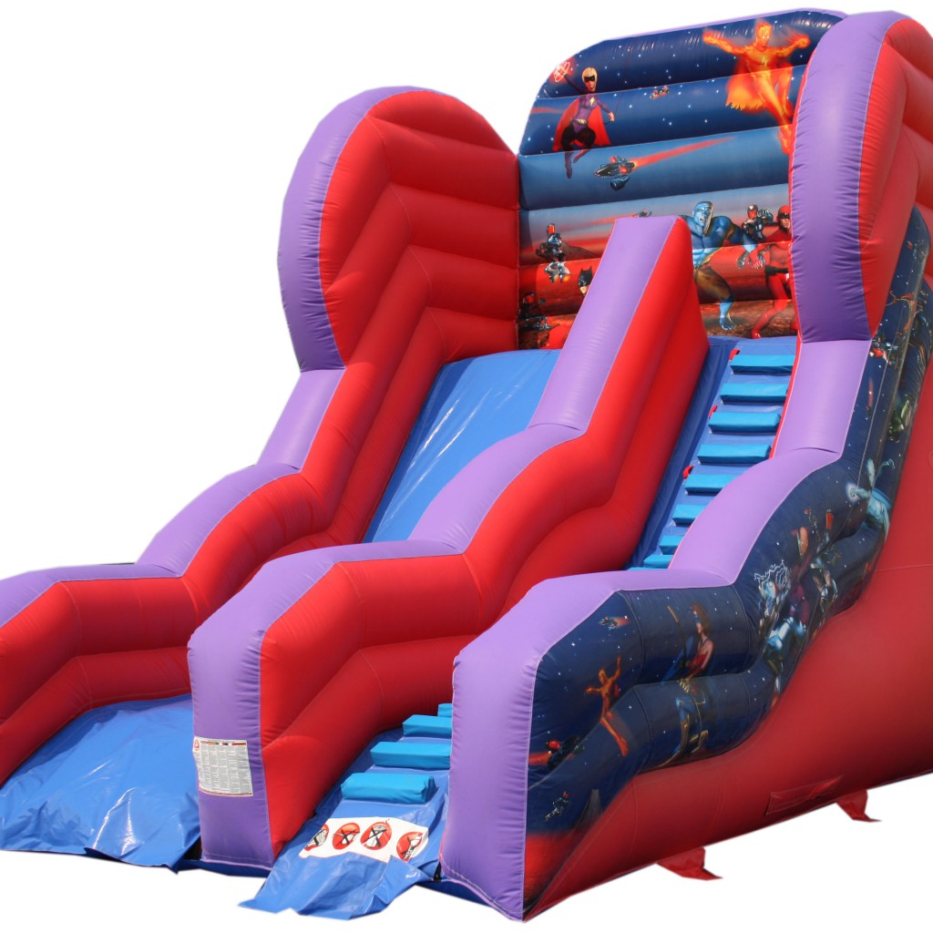 Drop And Bump Inflatable Slide - Bouncy Castle Hire Manchester, Bury 